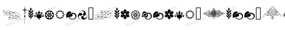 Mortised-Ornaments-Free-Two字体转换