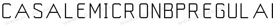 CasaleMicroNbpRegular-RyqA字体转换