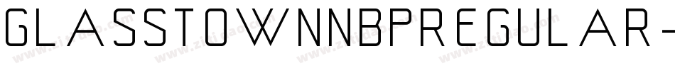 GlasstownNbpRegular-RyMM字体转换