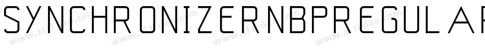 SynchronizerNbpRegular-Zgpz字体转换