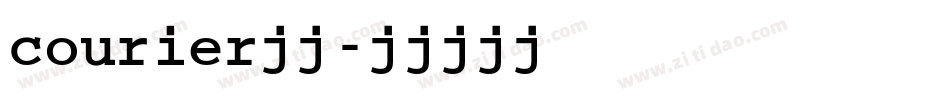 courier字体字体转换