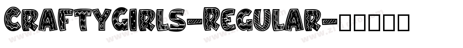 CraftyGirls-Regular字体转换