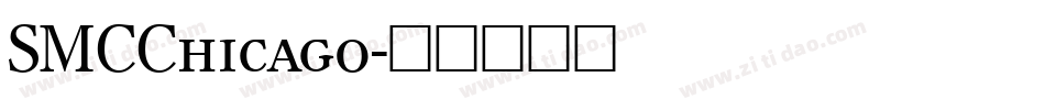 SMCChicago字体转换