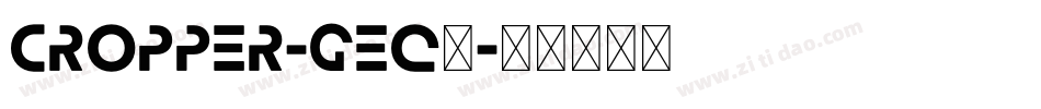 Cropper-gEq5字体转换