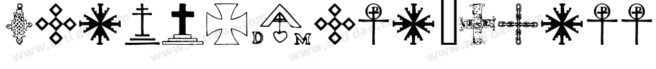 Apocalypso-Crosses字体转换
