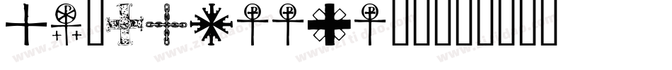 WM-Crosses-1字体转换