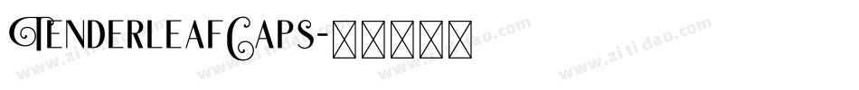 TenderleafCaps字体转换