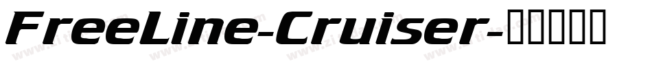 FreeLine-Cruiser字体转换