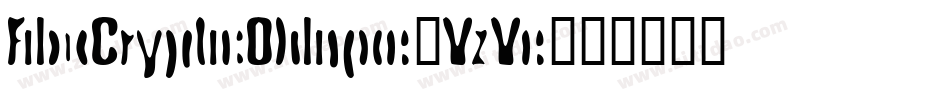 FilmCrypticOblique-VzVe字体转换