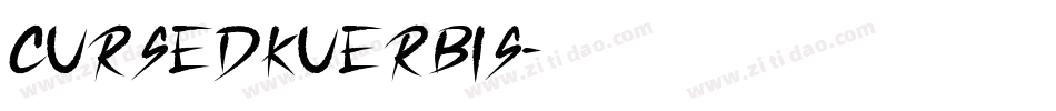 CursedKuerbis字体转换