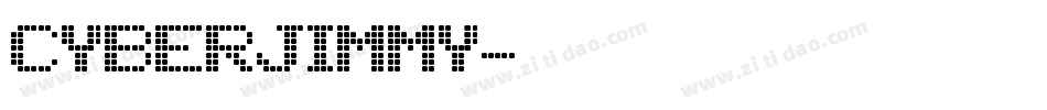 Cyberjimmy字体转换