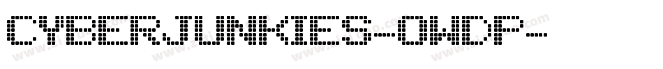 Cyberjunkies-0wDP字体转换