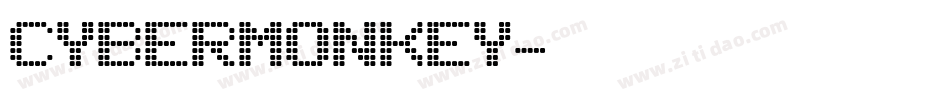 CyberMonkey字体转换
