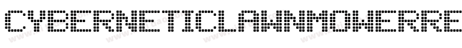 CyberneticLawnmowerRegular-7LVP字体转换