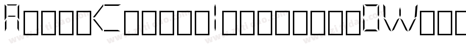AlienCyborgItalic-2mOW字体转换