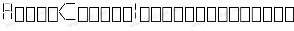 AlienCyborgItalic-amma字体转换