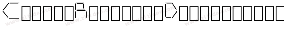 CyborgRooster3D-a3ox字体转换