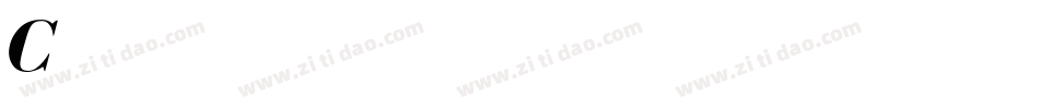 CyrillicGaramondItalic字体转换