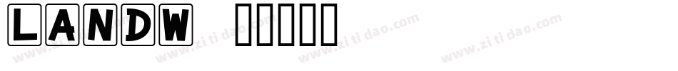 Landw字体转换
