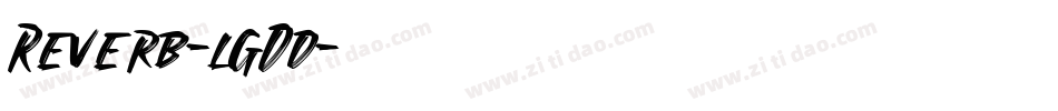Reverb-lgDd字体转换