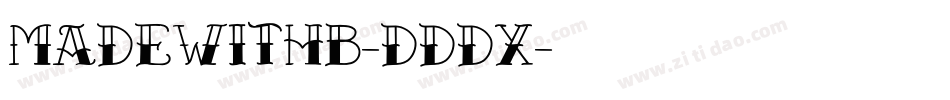 MadeWithB-DdDx字体转换