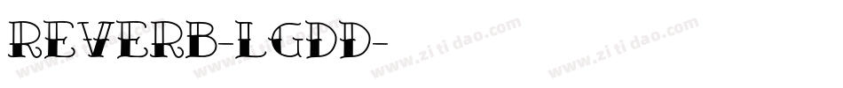 Reverb-lgDd字体转换