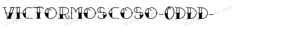 Victormoscoso-0dDd字体转换