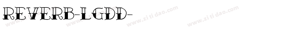 Reverb-lgDd字体转换