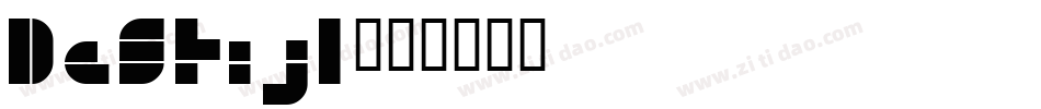 DeStijl字体转换