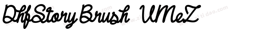 DhfStoryBrush-VMeZ字体转换