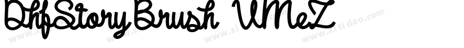 DhfStoryBrush-VMeZ字体转换