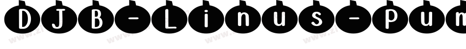 DJB-Linus-Pumpkin字体转换