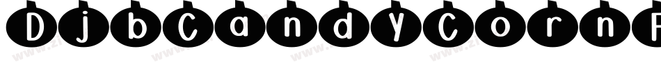 DjbCandyCornFont-q5R2字体转换