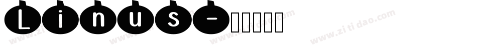 Linus字体转换