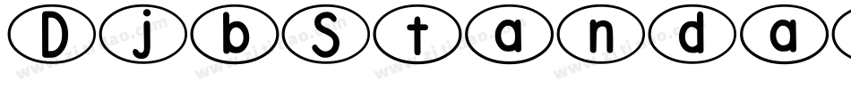 DjbStandardizedTestOval2-Vnoz字体转换