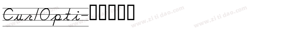 Cur10pti字体转换