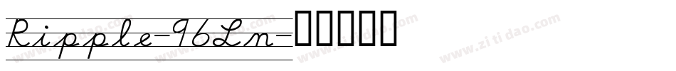 Ripple-96Ln字体转换