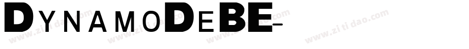 DynamoDeBE字体转换