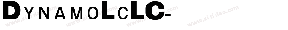 DynamoLcLC字体转换