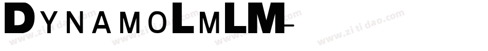 DynamoLmLM字体转换
