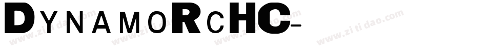 DynamoRcHC字体转换