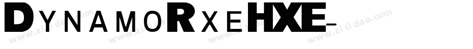 DynamoRxeHXE字体转换