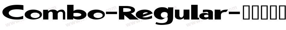 Combo-Regular字体转换