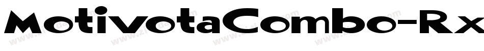 MotivotaCombo-RxAE字体转换