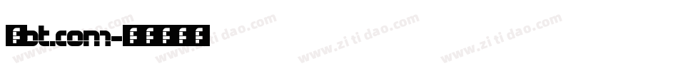 Dot.com字体转换