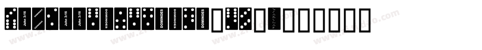 DominoesRegular-YV7q字体转换