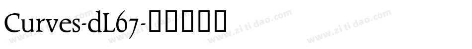 Curves-dL67字体转换