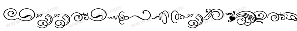 DallianceFlourishes字体转换