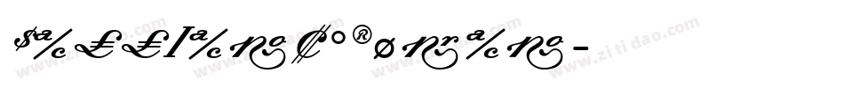 DallianceRoman字体转换