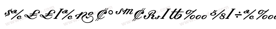 DallianceScriptLigatures字体转换